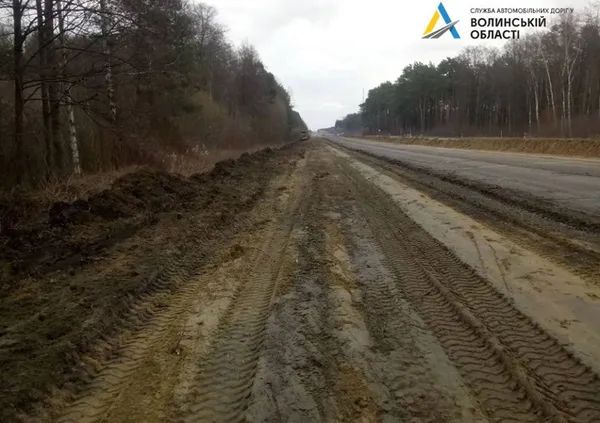 Відновили ремонт дороги М-07 Київ – Ковель – Ягодин (фото)
