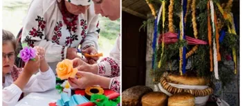 🌸 До 300 паперових квітів на коровай: на Волині зберігають унікальну весільну традицію