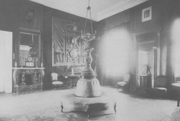 Інтер'єр Вишнівецького палацу, 1900-ті роки