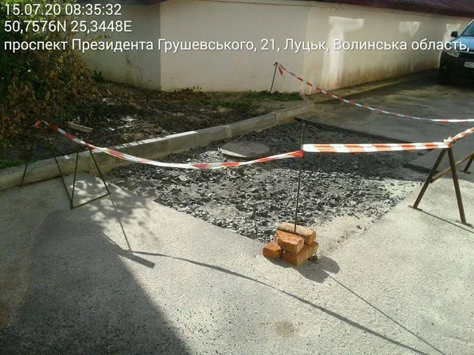 Луцьких комунальників змусили поприбирати за собою (фото)