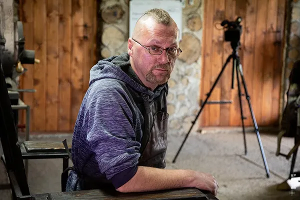 На Волині ветеран війни створив кузню, яка допомагає побратимам повернутися до життя (фото)