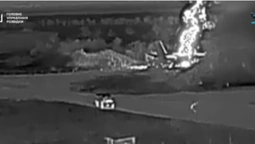 Спецпризначенці ГУР спалили в Криму два ворожі літаки Ан-26 та дві РЛС (відео)