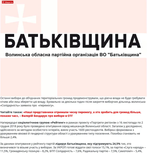 ТОП-5 конфліктів волинських осередків партій на старті виборчих перегонів