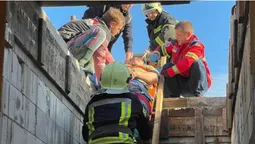 На Волині чоловік травмувався на будівництві (фото, відео)