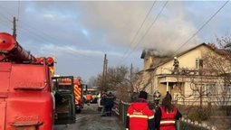 На Волині зранку горів житловий будинок (фото)