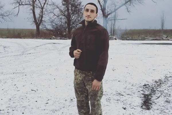 Олександр Музика під час проходження військової служби