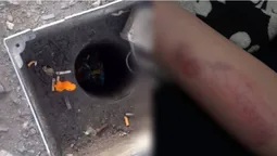 У центрі Луцька – глибоке провалля: травмувалась дитина (відео)