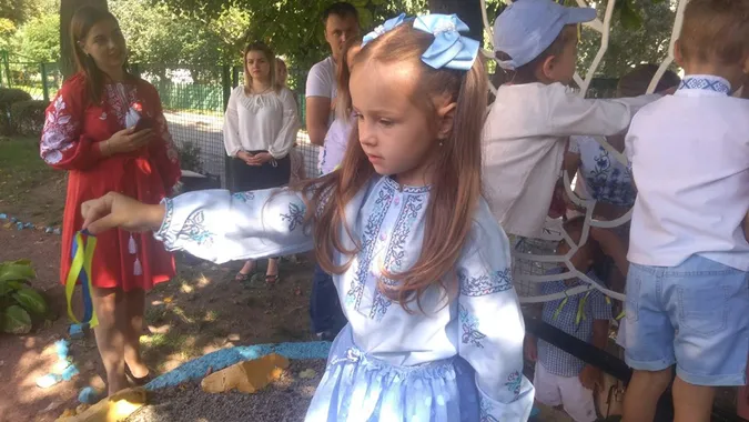 Маленькі лучани відсвяткували День Незалежності