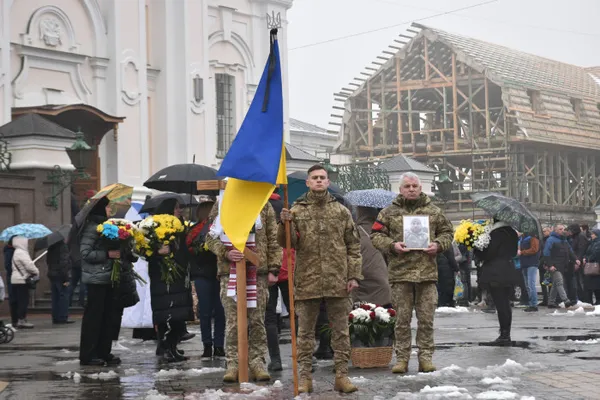 У Луцьку попрощалися із загиблим захисником України Валентином Бугайчуком (фото)