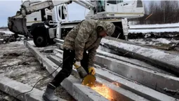 На Волині триває інженерне облаштування кордону з Білоруссю (фото, відео)