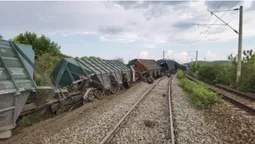 У Румунії з рейок зійшли 15 українських вагонів-зерновозів (фото)