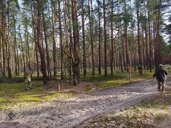У лісі на Волині два дні шукали зниклу жінку (фото) (оновлено)