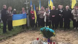 Поляки використали уламки пам'ятника воїнам УПА для ремонту доріг (фото)
