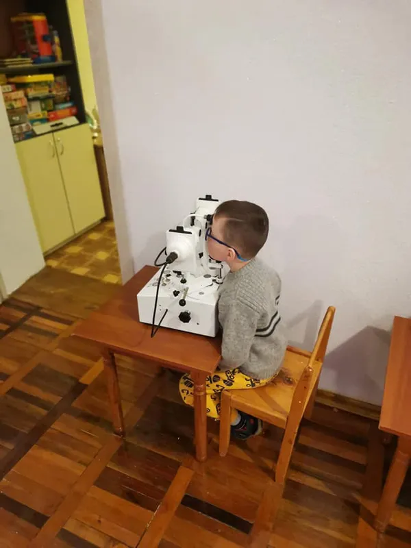 В дошкільному закладі у Луцьку допомагають дітям із вадами зору (фото)