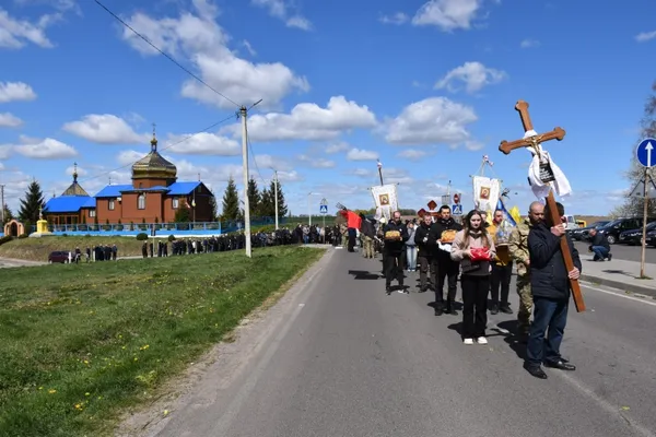 На Волині в останню путь провели Героя Миколу Гаця (фото)