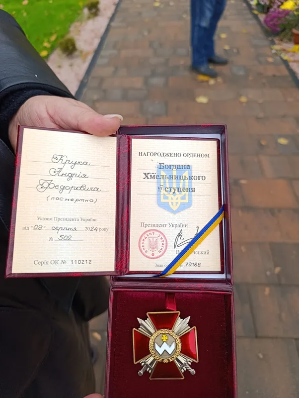 На Волині посмертно нагородили воїнів Андрія Крука та Олександра Демчука (фото)