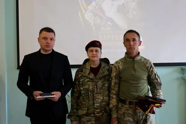 На Волині родинам загиблих і військовополонених бійців 68-ї бригади вручили відзнаки (фото)