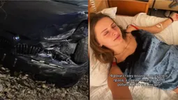 Відома луцька блогерка потрапила в аварію (відео)