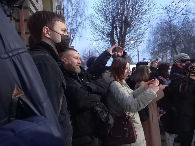 У Луцьку вийшли на акцію на підтримку Сергія Стерненка (фото)