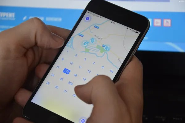 Лучанин створив програму «Маршруточка» для iOS