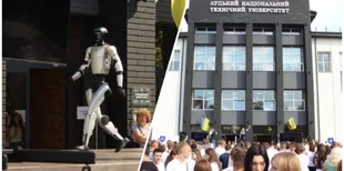 У ЛНТУ провели посвяту першокурсників: танцював навіть робот-гуманоїд (фото)