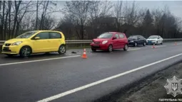 На Володимирській у Луцьку – ДТП за участю трьох авто (фото)