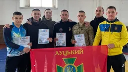 Змагання з боротьби самбо: луцькі прикордонники – лідери