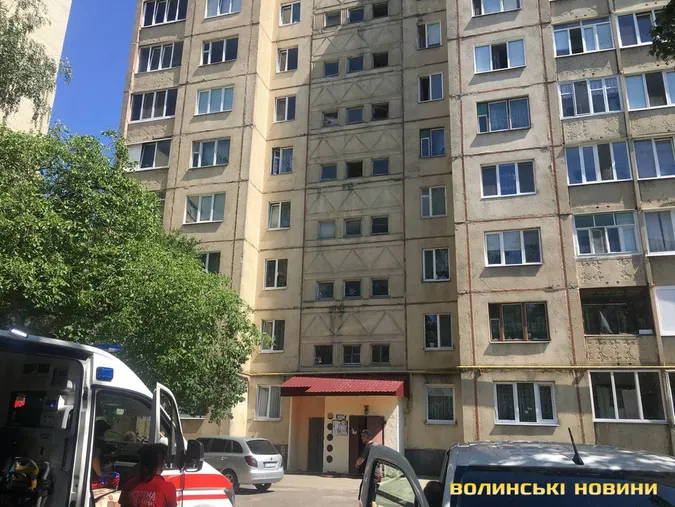 У Луцьку на Кравчука горіла квартира (фото)