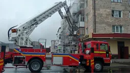 У Володимирі сталася пожежа в багатоповерхівці: постраждала пенсіонерка (фото)