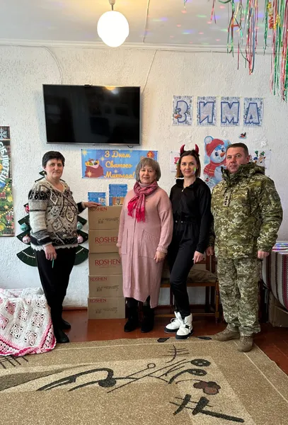 Волинські прикордонники привітали з Днем Миколая дітей загиблих побратимів (фото)