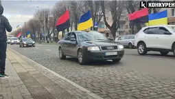 До Луцька прибув скорботний кортеж «На щиті» (відео)