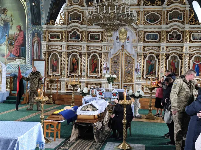 У Ківерцях провели в останню дорогу захисника Олександра Мишка (фото)