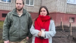 У Львові мешканці будинку обурені пандусом для військового (фото, відео)