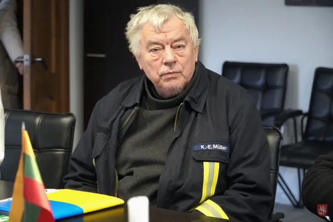 На Волинь прибув відомий німецький благодійник Карл-Ернст Мюллер