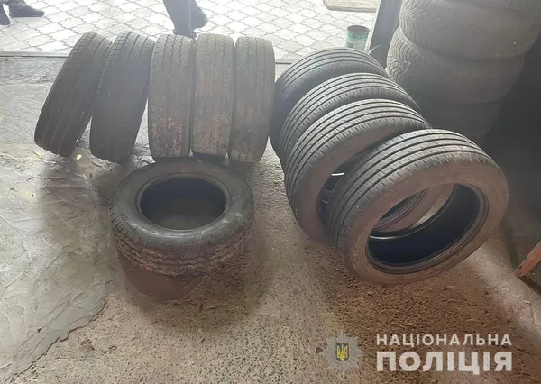 У Ковелі затримали крадія автомобільних шин (фото)
