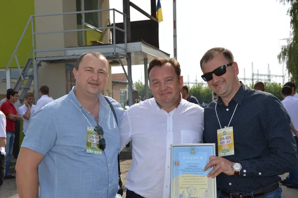 Професор Тарас Божидарнік, засновник групи компаній «Вілія» Євген Дудка, перший заступник Луцького міського голови Тарас Яковлєв