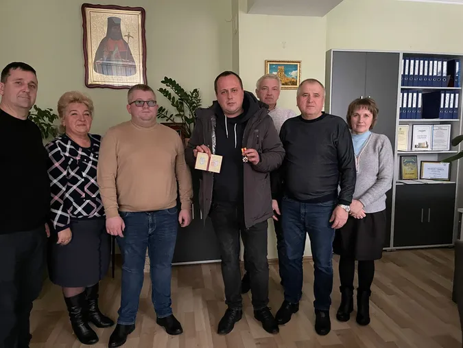 Волинський медик отримав медаль «За сприяння Збройним силам України» (фото)