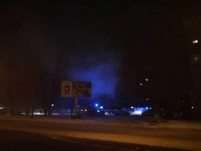 Луцьк: на Київському Майдані пожежа