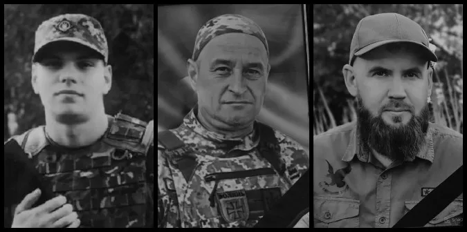 У Луцьку попрощалися з трьома загиблими на Донеччині військовими (фото)