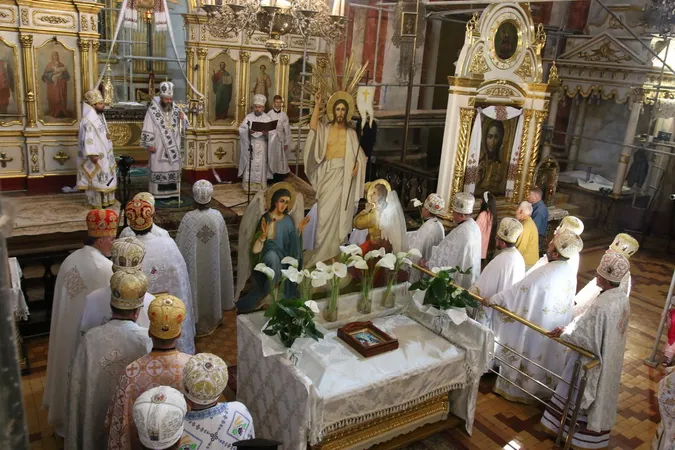 Як митрополита Михаїла з днем народження вітали (фото)