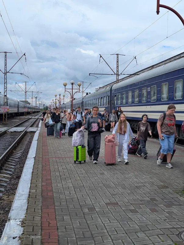 Відпочити – на Волинь: у Ковелі зустріли дітей з прифронтової Миколаївщини