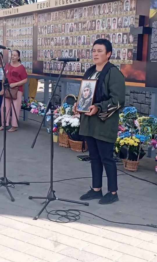 Матері загиблого захисника з Волині вручили відзнаку «Українська берегиня»