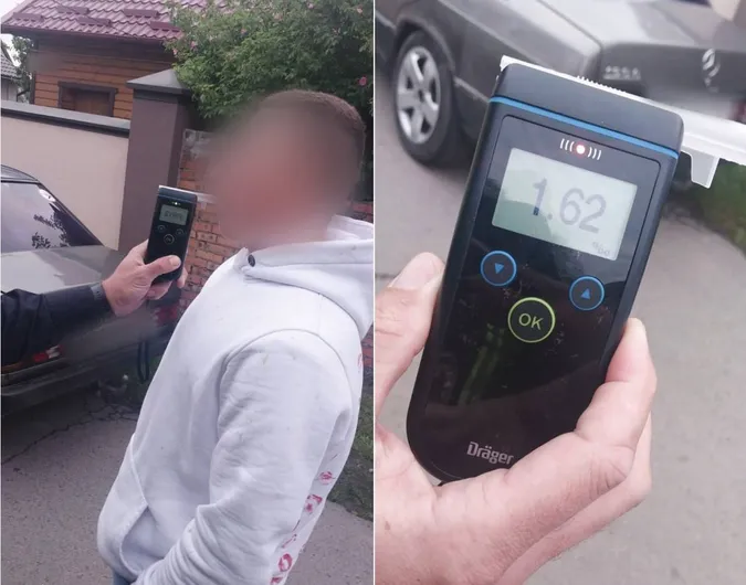 Без водійського посвідчення та «під мухою»: у Ковелі спіймали 17-річного підлітка на «мерсі»