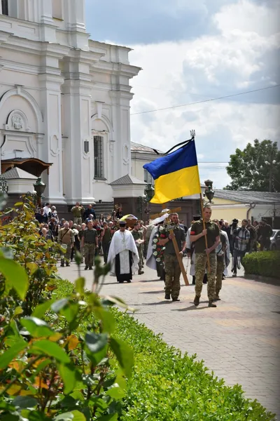 У Луцьку провели в останню путь захисника Сергія Геру (фото)
