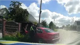 У Ковелі втікач прокатав на капоті BMW патрульного (відео)