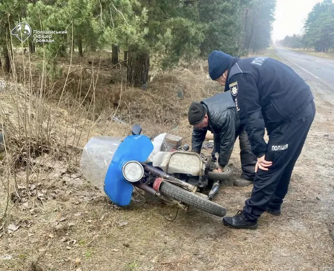 На Волині «шерифи» зловили двох п'яний «байкерів» (фото)