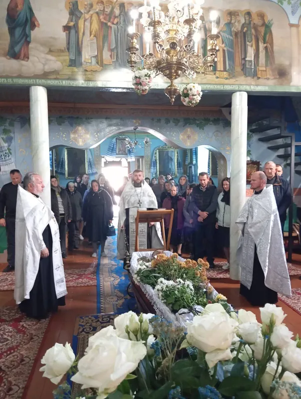 У Ратному провели в останню дорогу полеглого воїна Василя Сахарчука (фото)