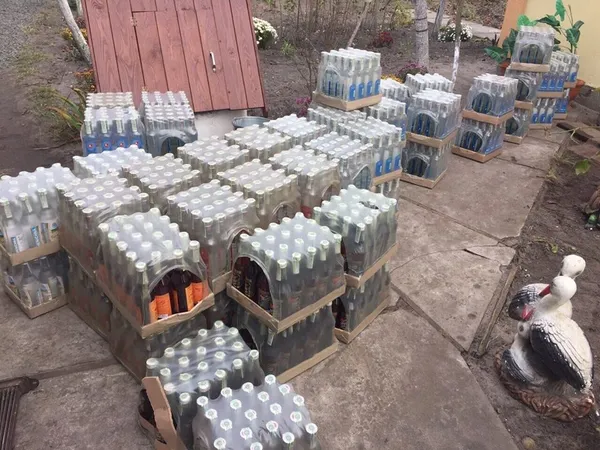 На Волині конфіскували 1,5 тисячі пляшок горілки відомих брендів