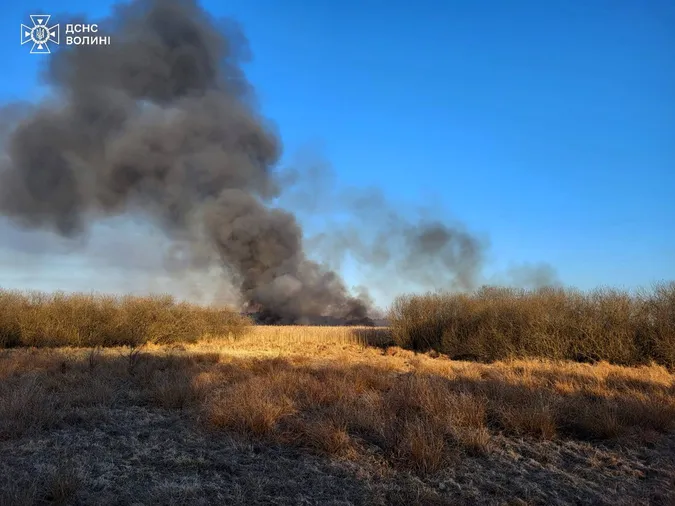 Волинські вогнеборці відкрили полювання на паліїв (фото)