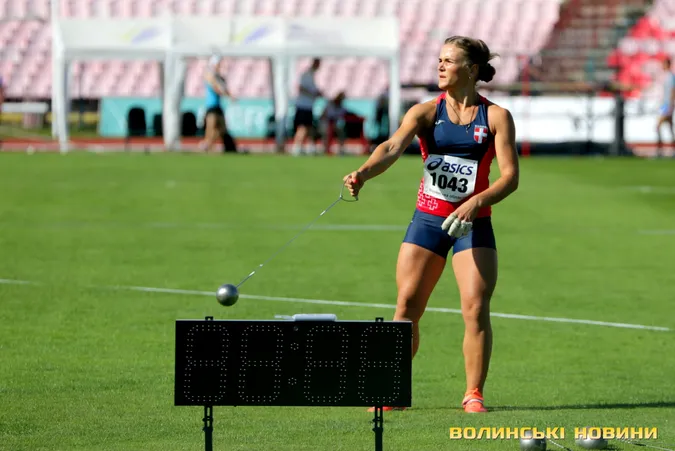 Волинська метальниця Климець знову взяла «золото» на чемпіонаті України